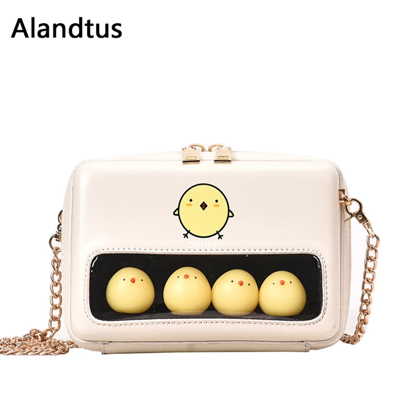 Alandtus Small Crossbody Bags For Women Mini Messenger Bags With Chain Fashion Shoulder Bag For Teenager Girl Cartoon Handbag
Alandtus Small Crossbody Bags For Women Mini Messenger Bags With Chain Fashion Shoulder Bag For Teenager Girl Cartoon Handbag