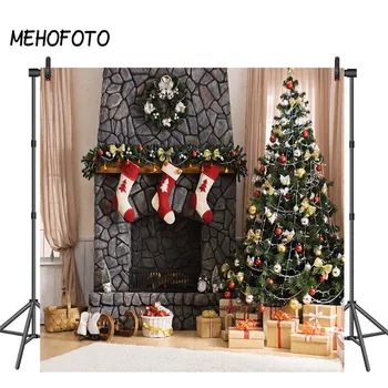 Christmas Backdrop for Photography Fireplace Xmas Tree Children Winter Indoor Photo Studio Wood Floor Photographic Background
Christmas Backdrop for Photography Fireplace Xmas Tree Children Winter Indoor Photo Studio Wood Floor Photographic Background