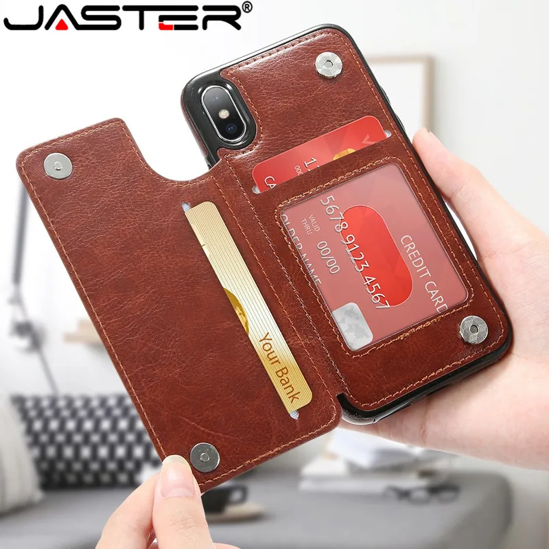 JASTER Retro PU Leather Case For iPhone X 6 6s 7 8 Plus XS 5S SE Multi Card Holders Phone Cases For iPhone XS Max XR 10 Cover
JASTER Retro PU Leather Case For iPhone X 6 6s 7 8 Plus XS 5S SE Multi Card Holders Phone Cases For iPhone XS Max XR 10 Cover