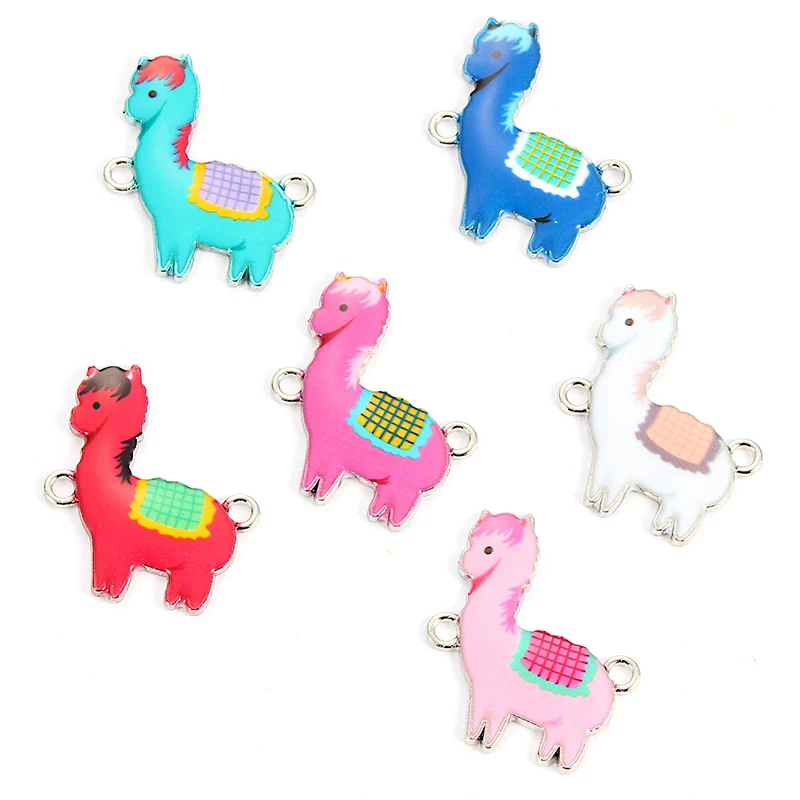 10pcs Colorful Random Sheep Enamel Alloy Connectors Bracelets Charms For DIY Necklace Accessories DIY Fashion Jewelry Finding
10pcs Colorful Random Sheep Enamel Alloy Connectors Bracelets Charms For DIY Necklace Accessories DIY Fashion Jewelry Finding