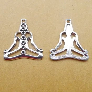 50pcs Exquisite Yoga man charms pendants 30*34mm Antique silver bag accessories craft Jewelry earring bracelet necklace anklet
50pcs Exquisite Yoga man charms pendants 30*34mm Antique silver bag accessories craft Jewelry earring bracelet necklace anklet