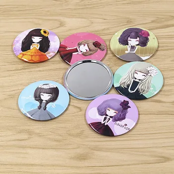 30pc/lot Nice girl metal sweet and lovely cartoon mirror / portable Cosmetic mirror / make up small pocket mirrors
30pc/lot Nice girl metal sweet and lovely cartoon mirror / portable Cosmetic mirror / make up small pocket mirrors