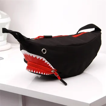 High Quality Big Shark Waist Bag Bananka Travel Leisure Fanny Pack Men And Women Walking Mountaineering cartoon shoulder bag
High Quality Big Shark Waist Bag Bananka Travel Leisure Fanny Pack Men And Women Walking Mountaineering cartoon shoulder bag