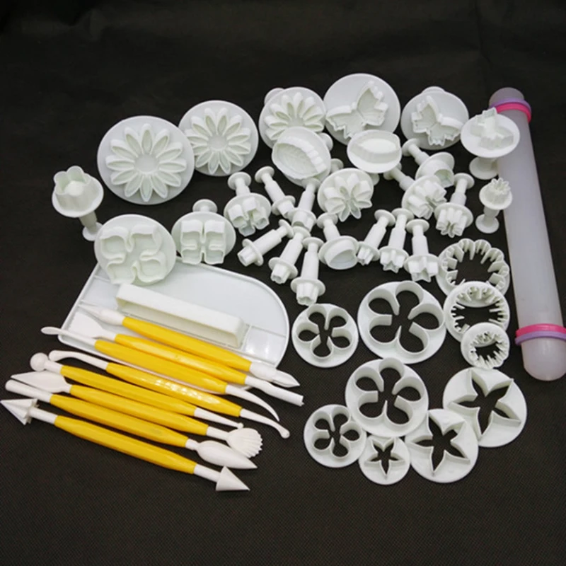14 Sets 46pcs Delicious Fondant Cake Decorating Modelling Tools Set DIY Sugarcraft Cake Decorating Fondant Cutters Tools Set
14 Sets 46pcs Delicious Fondant Cake Decorating Modelling Tools Set DIY Sugarcraft Cake Decorating Fondant Cutters Tools Set