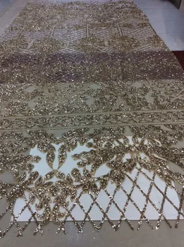 Nigerian Lace Fabrics Glitter African tulle lace French net lace fabric with glitters for prom evening gowns
Nigerian Lace Fabrics Glitter African tulle lace French net lace fabric with glitters for prom evening gowns