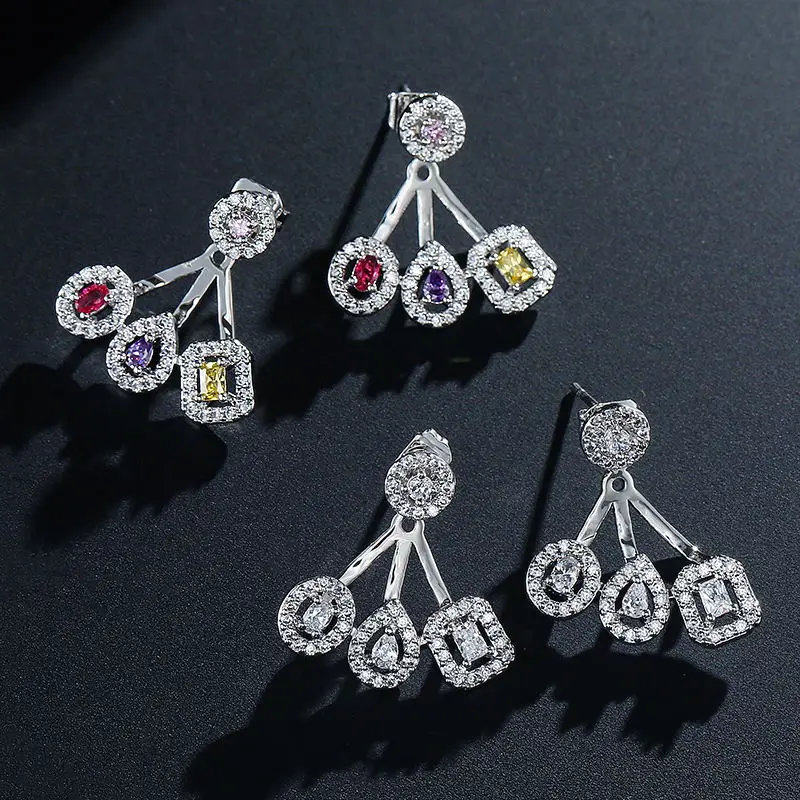 UILZ Personality Fashion AAA Cubic Zircon Jewelry Earrings for Women Anniversary Gift Wedding Party Accessories Earrings UE2083
UILZ Personality Fashion AAA Cubic Zircon Jewelry Earrings for Women Anniversary Gift Wedding Party Accessories Earrings UE2083