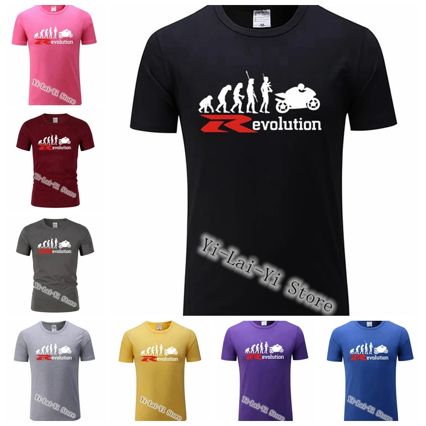 Brand New R Evolution Motorcycle Motorsport Team Logo T-shirt Men Short Sleeve Custom T shirts VFR 750 800 V4 Men's T shirt
Brand New R Evolution Motorcycle Motorsport Team Logo T-shirt Men Short Sleeve Custom T shirts VFR 750 800 V4 Men's T shirt