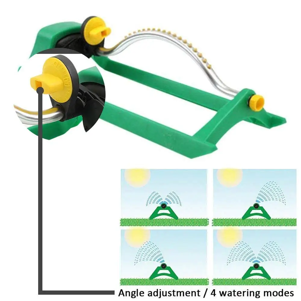 180 Degree 18 Holes Autorotation Sprinkler Garden Lawn Irrigation Cooling Spray Head
180 Degree 18 Holes Autorotation Sprinkler Garden Lawn Irrigation Cooling Spray Head