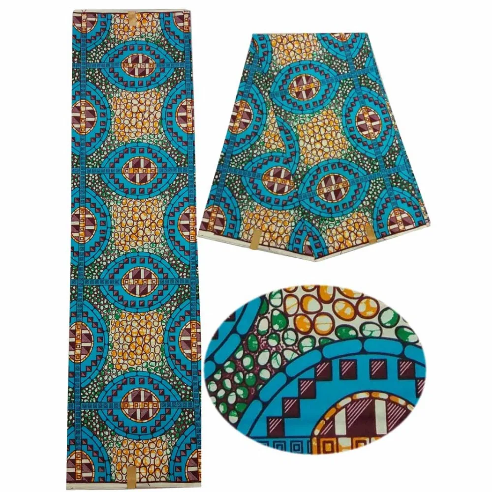 Super Wax African Fabrics Prints 100% Cotton Dutch Wax Hollandais African Fabric 6 Yards for Party Dress
Super Wax African Fabrics Prints 100% Cotton Dutch Wax Hollandais African Fabric 6 Yards for Party Dress