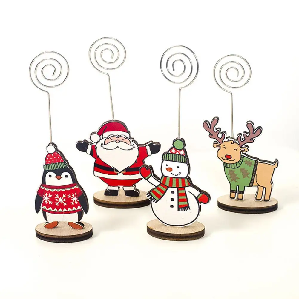 Christmas Deer Penguin Santa Party Table Number Card Note Holder Picture Stand hot
Christmas Deer Penguin Santa Party Table Number Card Note Holder Picture Stand hot