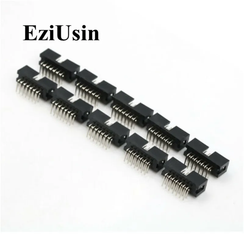 DC3 IDC Box Headers 2.54mm JTAG Socket connector 6/8/10/12/14/16/20/24/26/30/34/40/50 P/PL Right Angle
DC3 IDC Box Headers 2.54mm JTAG Socket connector 6/8/10/12/14/16/20/24/26/30/34/40/50 P/PL Right Angle