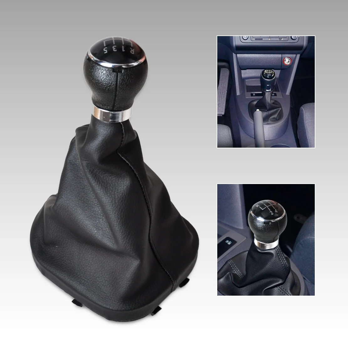 CITALL Black 5 Speed Gear Shift Knob Gaitor Boot for VW CADDY II 2 MK2 2004 2005 2006 2007 2008 2009 TOURAN 2003 2004 2005-2011
CITALL Black 5 Speed Gear Shift Knob Gaitor Boot for VW CADDY II 2 MK2 2004 2005 2006 2007 2008 2009 TOURAN 2003 2004 2005-2011