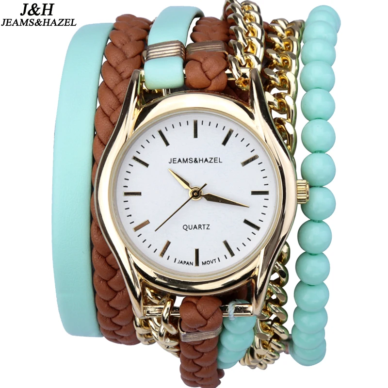 Mint green Natural Beads Stone Women's Bracelet Watches Lady Designer Hours quartz Long Three Laps Epozz Beauties Of Emperor
Mint green Natural Beads Stone Women's Bracelet Watches Lady Designer Hours quartz Long Three Laps Epozz Beauties Of Emperor