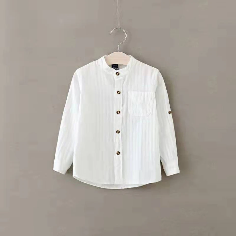 Children Boys Shirts 4 Season Full Sleeve Tops Kids Baby Shirt For Child Boys Clothes White Color Toddler Boy Blouse 3 4 6 8 10
Children Boys Shirts 4 Season Full Sleeve Tops Kids Baby Shirt For Child Boys Clothes White Color Toddler Boy Blouse 3 4 6 8 10