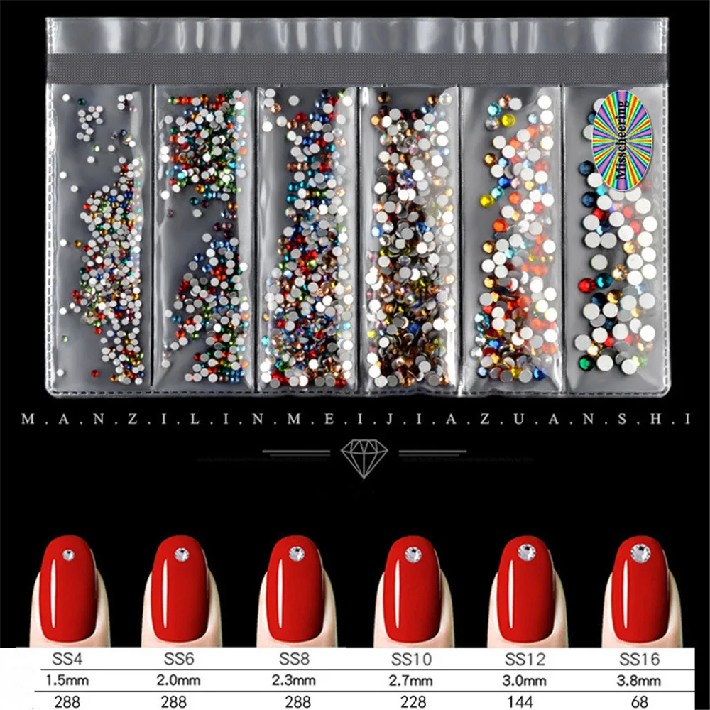 Colorful AB Crystal Glass Stones Nails Accessories Flatback Nail Design Manicure Nail Art Decorations Mix Rhinestones for Nails
Colorful AB Crystal Glass Stones Nails Accessories Flatback Nail Design Manicure Nail Art Decorations Mix Rhinestones for Nails