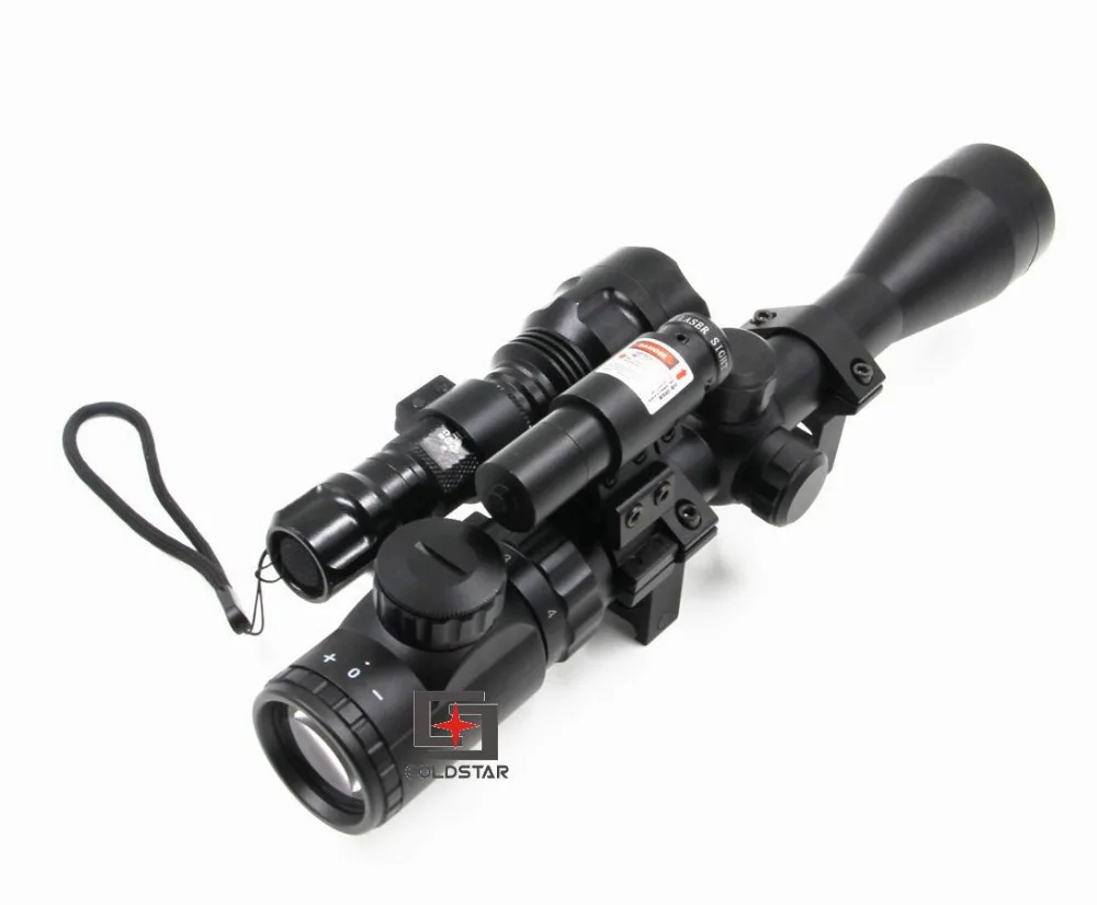 AirSoft Hunting Compact Combo 3-9x40EG Rifle Scope w/ Laser & CREE T6 LED Hunting Flashlight 5Mode C8 Torch Flash Light
AirSoft Hunting Compact Combo 3-9x40EG Rifle Scope w/ Laser & CREE T6 LED Hunting Flashlight 5Mode C8 Torch Flash Light