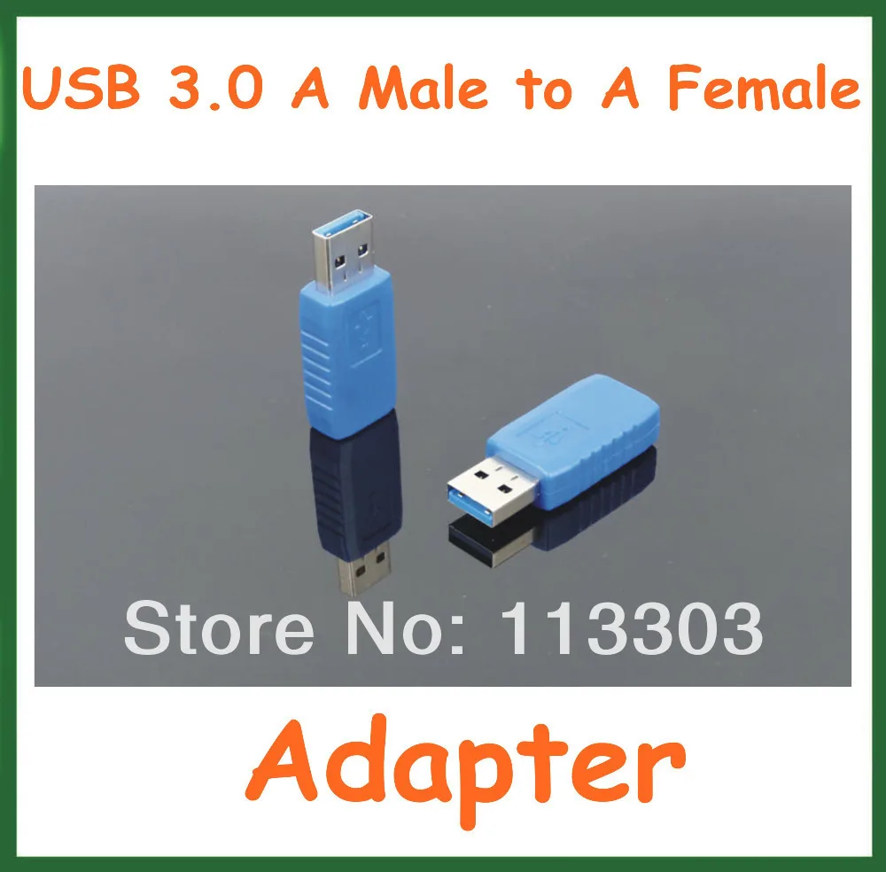 100pcs USB 3.0 A Male to Female Adapter USB3.0 AM to AF Connector Extender Converter
100pcs USB 3.0 A Male to Female Adapter USB3.0 AM to AF Connector Extender Converter