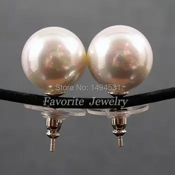 Wholesale Pearl Jewelry - AAA 12-12.5MM White Color Mother - Of - Pearl Stud Earring Set - Free Shipping
Wholesale Pearl Jewelry - AAA 12-12.5MM White Color Mother - Of - Pearl Stud Earring Set - Free Shipping