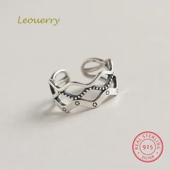 Leouerry 925 Sterling Silver Vintage Multi-layer Open Ring Minimalist Star Ripple Women Hipster Fine Jewelry Bijoux
Leouerry 925 Sterling Silver Vintage Multi-layer Open Ring Minimalist Star Ripple Women Hipster Fine Jewelry Bijoux