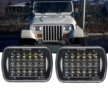 OTBS DOT Approved 5"x 7" 6"x 7" Black Projector LED Headlight For Jeep Wrangler YJ Cherokee XJ H6054 H5054 With Angel Eyes
OTBS DOT Approved 5"x 7" 6"x 7" Black Projector LED Headlight For Jeep Wrangler YJ Cherokee XJ H6054 H5054 With Angel Eyes