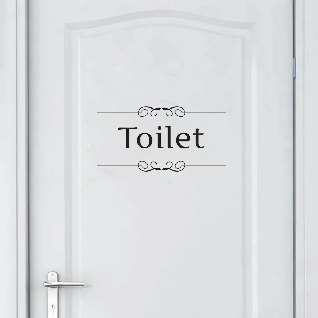 Toilet Sign Door Stickers Decal Vinyl Wall Stickers For Bathroom Hotel Waterproof Self Adhesive Wallpaper Home Decor Accessories
Toilet Sign Door Stickers Decal Vinyl Wall Stickers For Bathroom Hotel Waterproof Self Adhesive Wallpaper Home Decor Accessories