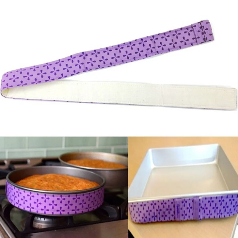 Cake Pan Strips Baking Pastry Tools Bake Even Strip Belt Bake Even Moist Level Cake Die Baking Plate Protects the Banding Strip
Cake Pan Strips Baking Pastry Tools Bake Even Strip Belt Bake Even Moist Level Cake Die Baking Plate Protects the Banding Strip