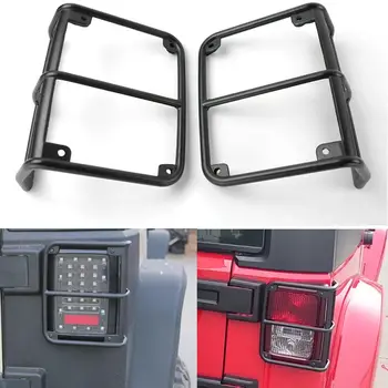2x Auto Metal Car-styling Billet Rear Tail Light Lamp Guard Trim Cover Protector Black Fit For Jeep Wrangler JK Car Accessories
2x Auto Metal Car-styling Billet Rear Tail Light Lamp Guard Trim Cover Protector Black Fit For Jeep Wrangler JK Car Accessories