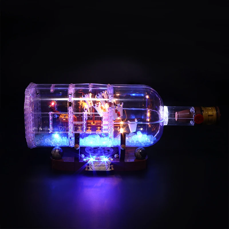 Светодиодный светильник совместимый с Lego 21313 Ideas серия 16051 корабль создатель в