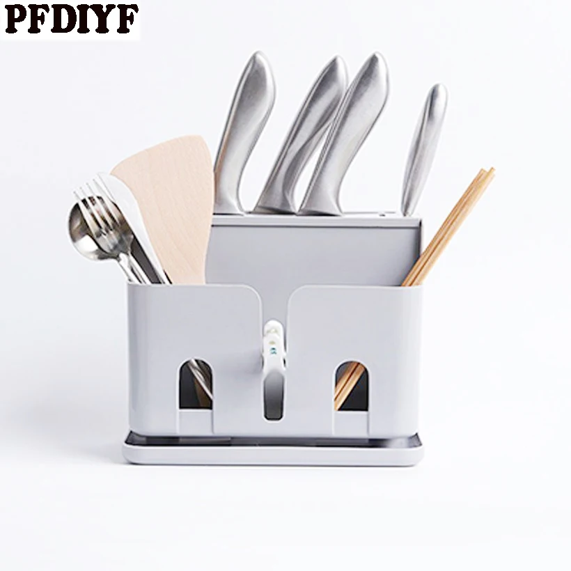 PFDIYF New Multifunction Knife Holder Plastic PP Block Dividing Grid Barrel Cage Cutlery holder Stand For knives Kitchen Tools
PFDIYF New Multifunction Knife Holder Plastic PP Block Dividing Grid Barrel Cage Cutlery holder Stand For knives Kitchen Tools