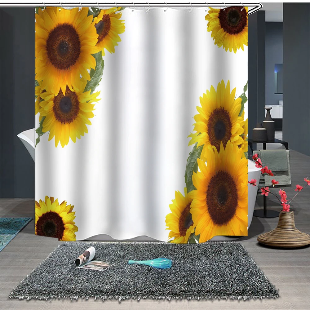 New Flower Waterproof Shower Curtain Waterproof Polyester Bathroom Curtains with Hooks for Comfortable Home Decorations
New Flower Waterproof Shower Curtain Waterproof Polyester Bathroom Curtains with Hooks for Comfortable Home Decorations