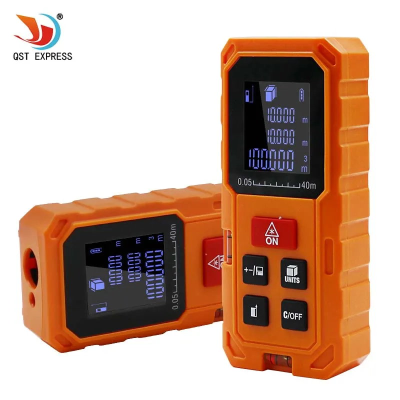 

Laser Rangefinder Roulette 40M 60M 80M 100M Laser Distance Meter Laser Distance Meter Ruler Measuring Tape Orange