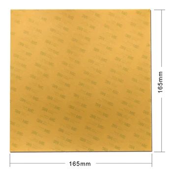 ENERGETIC 2pcs Polyetherimide PEI Sheet with 3M 468MP Adhesive tape 1mm thick for Ender-2 3D Printer Heated Bed 165x165mm
ENERGETIC 2pcs Polyetherimide PEI Sheet with 3M 468MP Adhesive tape 1mm thick for Ender-2 3D Printer Heated Bed 165x165mm