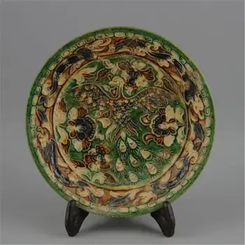 6 Antique MingDynasty porcelain plate,Three-color sculpture phoenix & Peony, Hand-painted crafts,Decoration,Collection&Adornment
6 Antique MingDynasty porcelain plate,Three-color sculpture phoenix & Peony, Hand-painted crafts,Decoration,Collection&Adornment