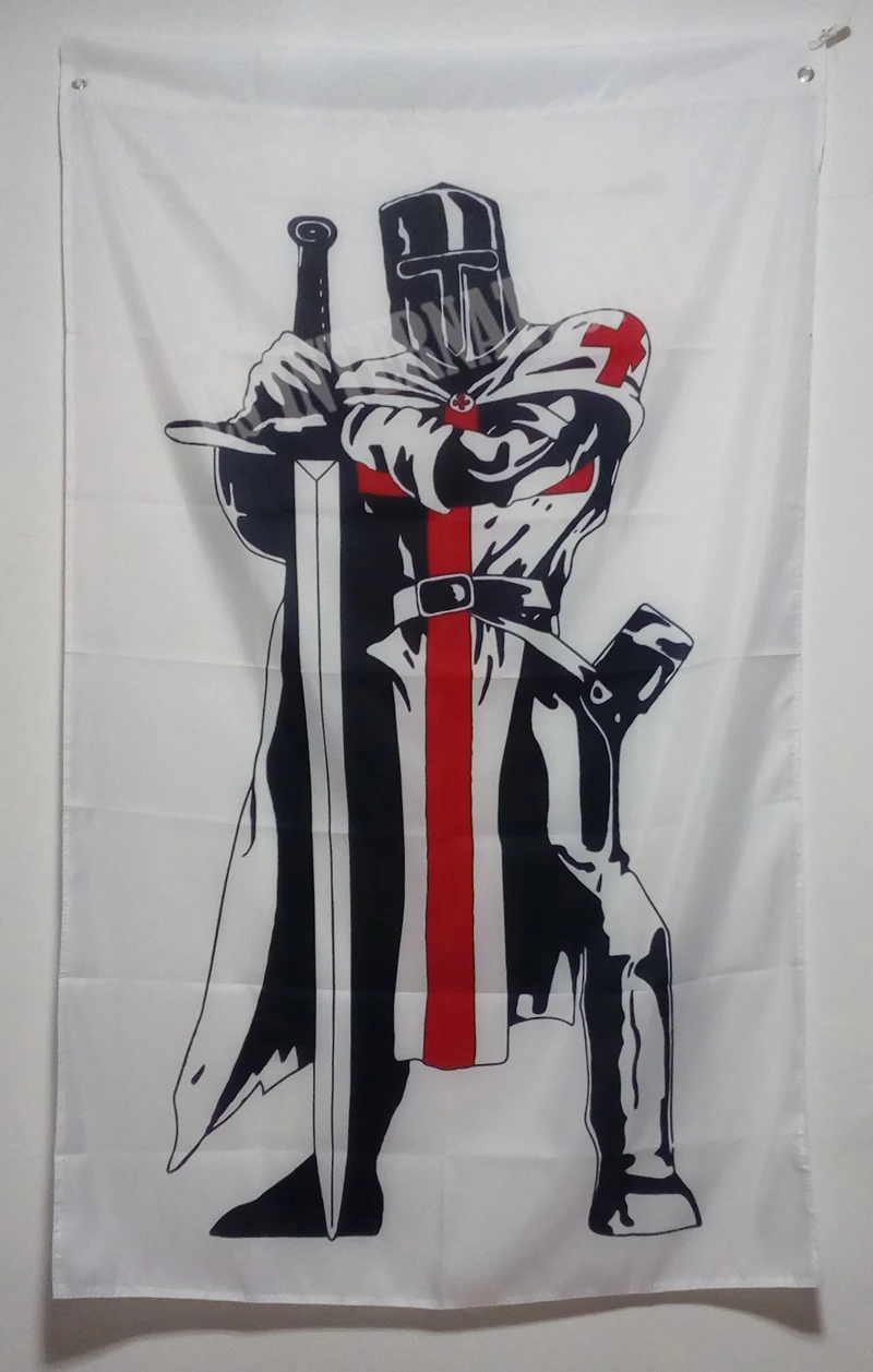 Knight Templar Order Masonic Flag 3X5FT 150X90CM Custom Banner brass metal holes grommets Mason Freemason
Knight Templar Order Masonic Flag 3X5FT 150X90CM Custom Banner brass metal holes grommets Mason Freemason