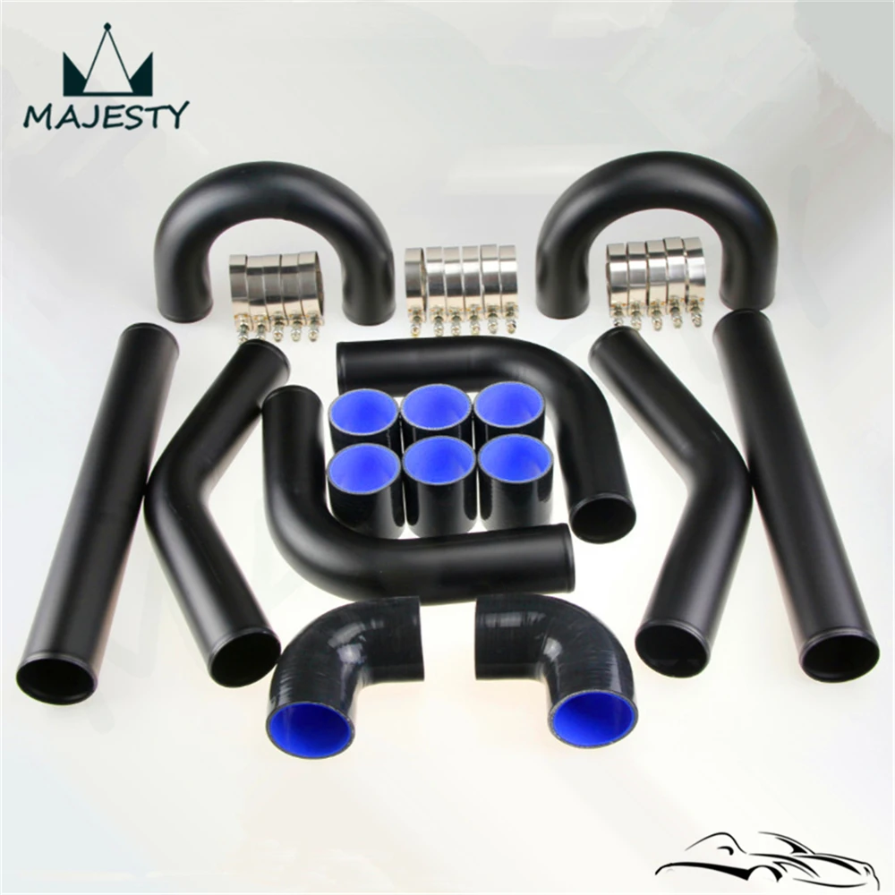 2" 51MM Universal Turbo Intercooler Pipe + Silicone Hose/Tube + T-Clamp Kit 8 pcs DIY Inter cooler Piping Auto Turbocharged Part
2" 51MM Universal Turbo Intercooler Pipe + Silicone Hose/Tube + T-Clamp Kit 8 pcs DIY Inter cooler Piping Auto Turbocharged Part