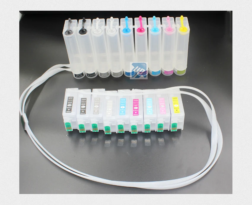 continuous ink supply system CISS compatible for Epson P600 surecolor P600 SC-P600 printer with auto reset chips T7601
continuous ink supply system CISS compatible for Epson P600 surecolor P600 SC-P600 printer with auto reset chips T7601