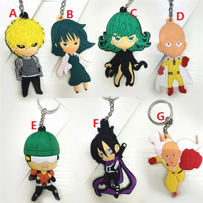 35 pcs/LOT ONE PUNCH-MAN keychains figure supper man pvc keyrings sided 7cm for bag pendants toys
35 pcs/LOT ONE PUNCH-MAN keychains figure supper man pvc keyrings sided 7cm for bag pendants toys