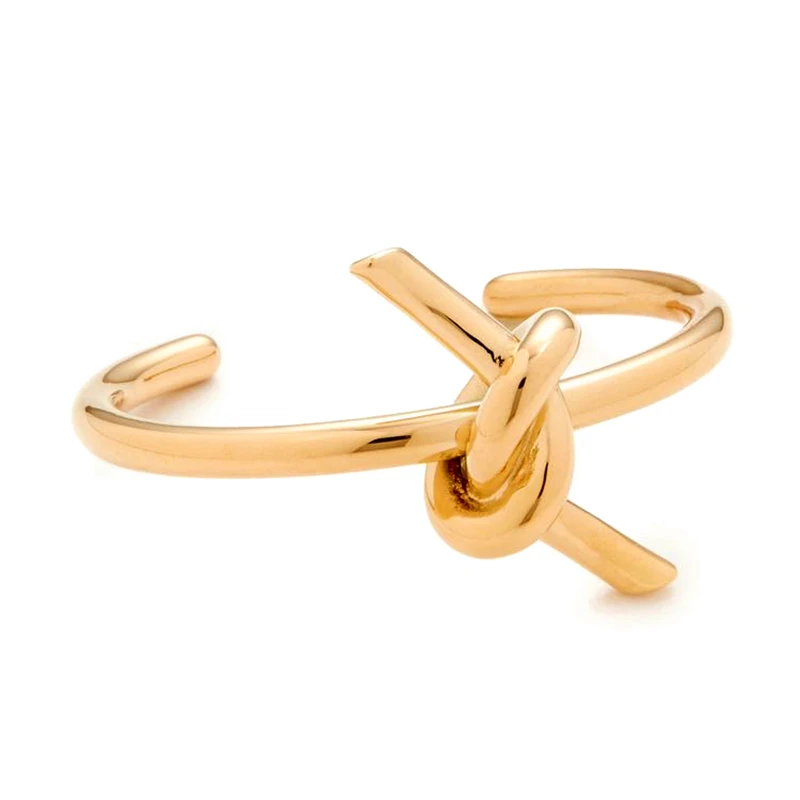 European and American design knotted metal bangle female retro cold wind simple hand jewelry
European and American design knotted metal bangle female retro cold wind simple hand jewelry