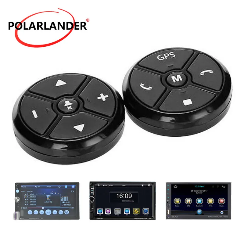 Universal Car Steering Wheel Control Key Music Wireless DVD Radio Remote Control GPS Navigation For Stereo Player Buttons Black
Universal Car Steering Wheel Control Key Music Wireless DVD Radio Remote Control GPS Navigation For Stereo Player Buttons Black