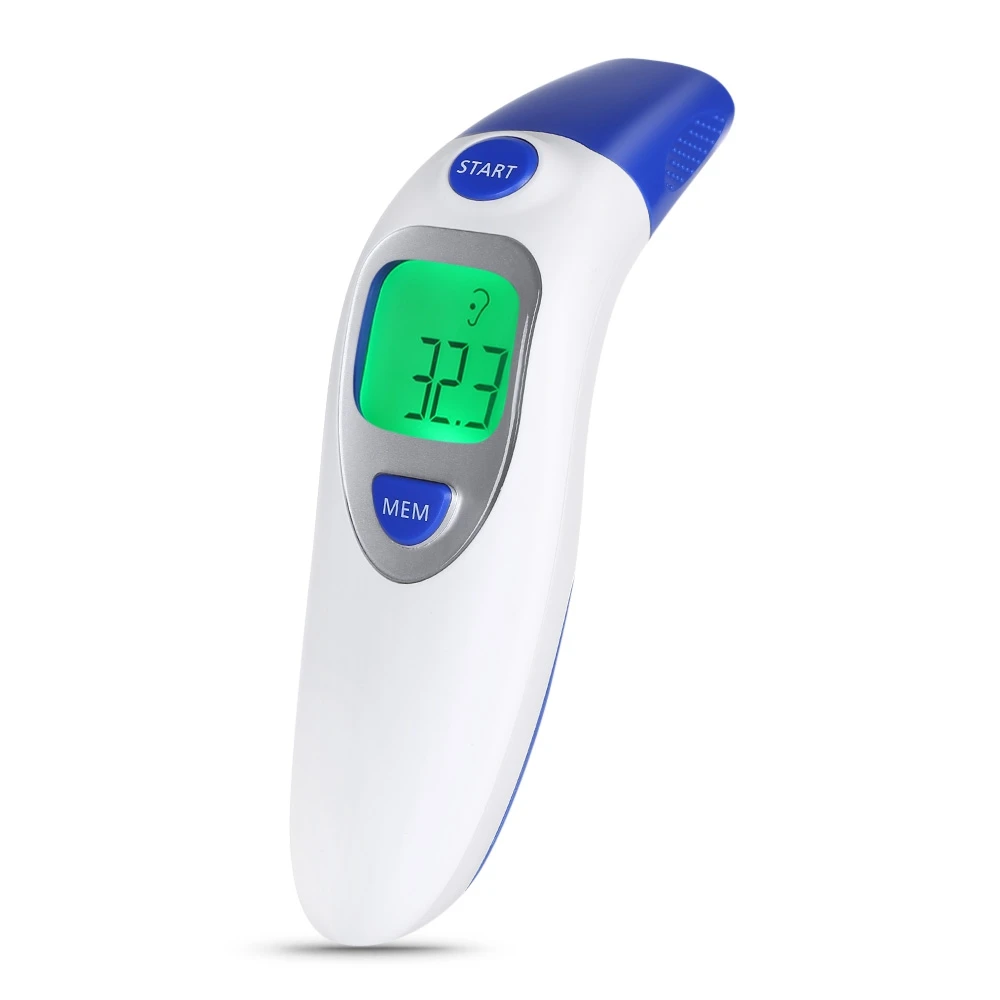 Bobei Elephant Digital Baby Adult Forehead Object Infrared Contact-type Thermometer LCD Backlit Laser Temperature Measuring Tool
Bobei Elephant Digital Baby Adult Forehead Object Infrared Contact-type Thermometer LCD Backlit Laser Temperature Measuring Tool