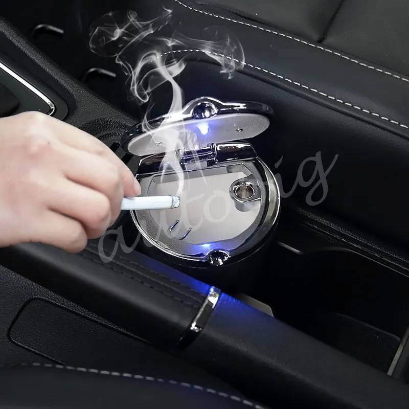 Accessories Car Office Home Ashtray Cup Holder Cendrier Cylindrical Molding With LED Light Ash Smokeless Cigarette Trim
Accessories Car Office Home Ashtray Cup Holder Cendrier Cylindrical Molding With LED Light Ash Smokeless Cigarette Trim