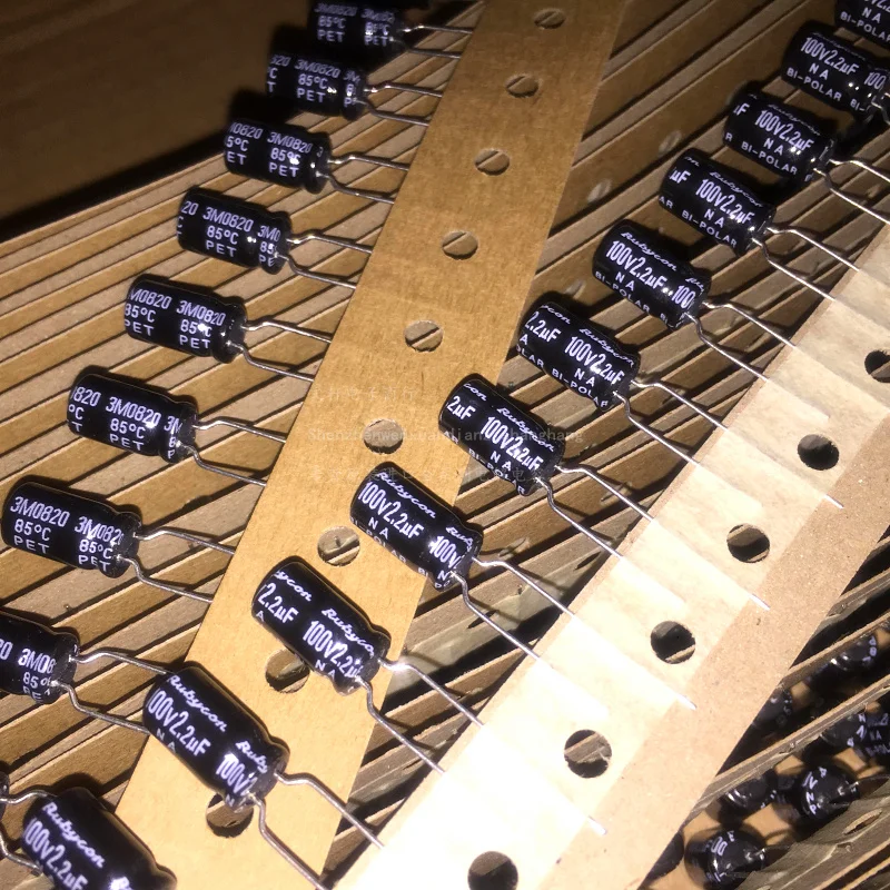 10pcs/25pcs/50pcs Japan Rubycom 100V2.2UF NA 6.3X11 BP non-polar electrolytic capacitors free shippin 2.2UF 100V
10pcs/25pcs/50pcs Japan Rubycom 100V2.2UF NA 6.3X11 BP non-polar electrolytic capacitors free shippin 2.2UF 100V