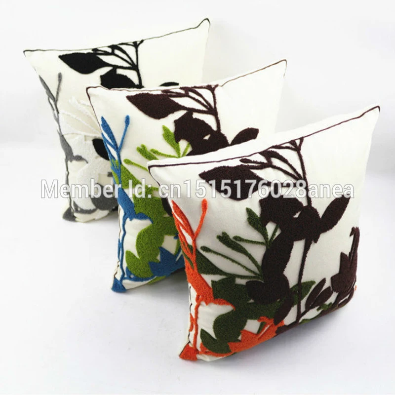 Free Shipping 45cmX45cm Cotton Canvas Wool Embroidery Throw Pillow Case HT-CCWEC-D-01-03 
Free Shipping 45cmX45cm Cotton Canvas Wool Embroidery Throw Pillow Case HT-CCWEC-D-01-03