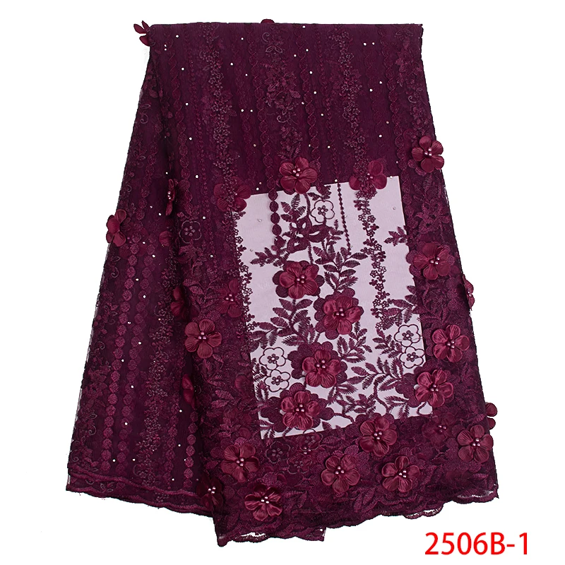 african fabric lace high quality 3d flower embroidery nigerian laces fabrics beaded tulle mesh lace for women dresses KS2506B-1
african fabric lace high quality 3d flower embroidery nigerian laces fabrics beaded tulle mesh lace for women dresses KS2506B-1