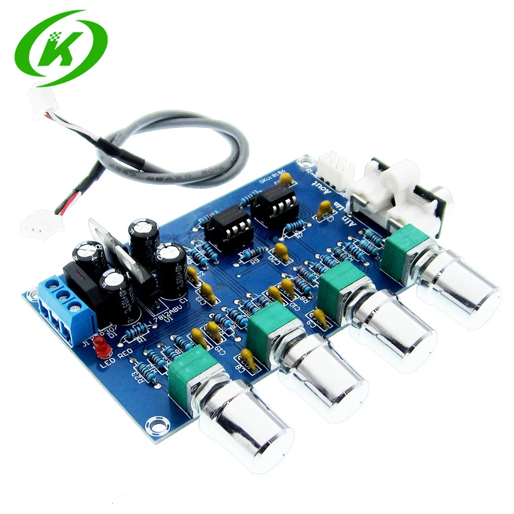 XH M164 NE5532 усилитель тональности Плата усилителя AC 12V 15V источник питания