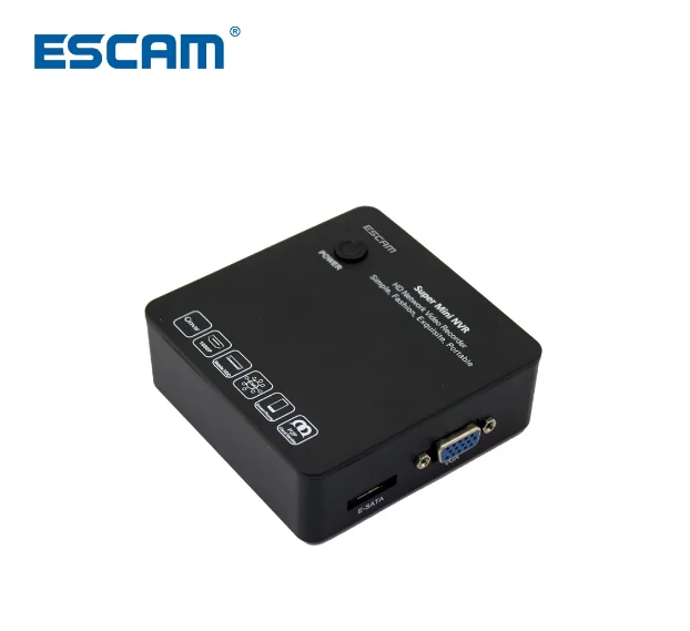 

Escam K108 Mini NVR Onvif 8 Channel 1080p/960p/720p Portable Network Video Recorder Support Onvif for Ip Cameras