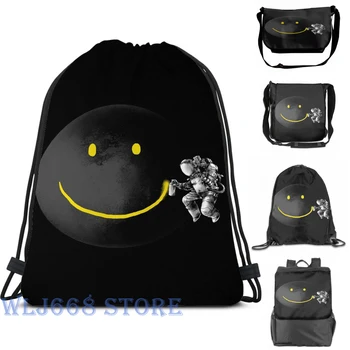 Funny graphic print shoulder Bags women Make a Smile Single shoulder backpack travel for men Gym Bag
Funny graphic print shoulder Bags women Make a Smile Single shoulder backpack travel for men Gym Bag