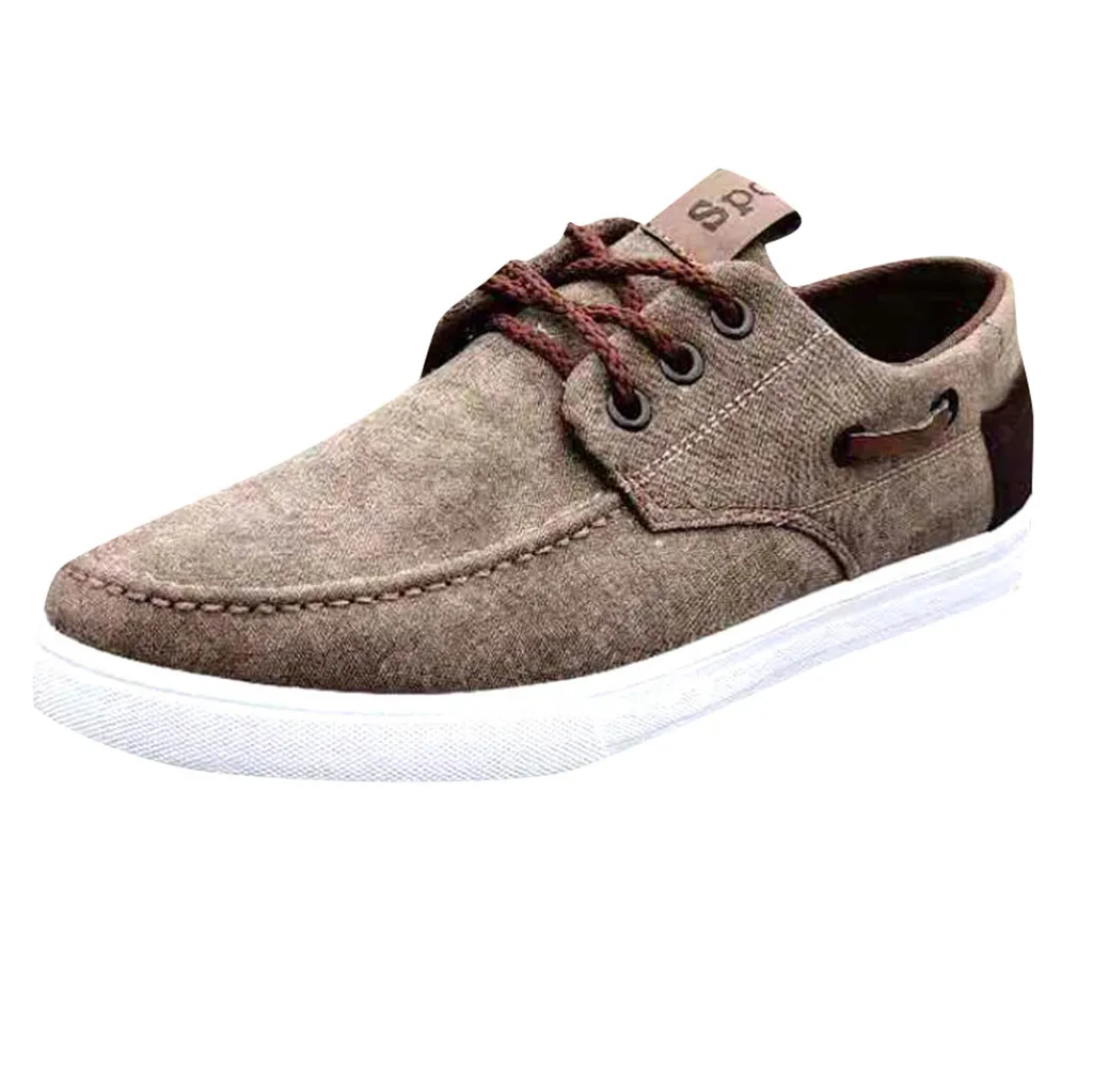 CHAMSGEND Men's Spring and Summer fashion canvas shoes trend casual men's shoes with casual shoes solid color comfortable shoes
CHAMSGEND Men's Spring and Summer fashion canvas shoes trend casual men's shoes with casual shoes solid color comfortable shoes