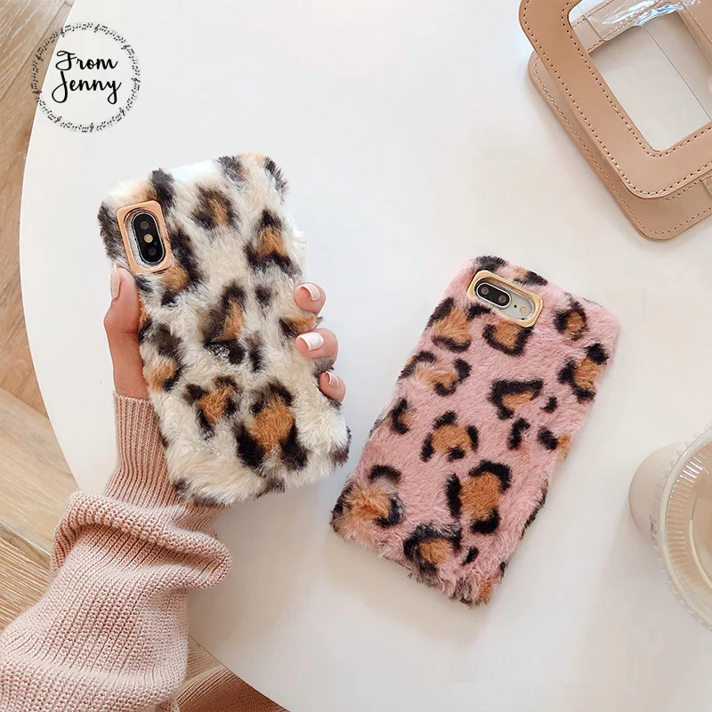 Luxury Fashion Winter Warm Leopard Print For iPhone 8 8 Plus Rabbit Fluffy Fur Soft Phone Case Cover For iPhone X XS Max case
Luxury Fashion Winter Warm Leopard Print For iPhone 8 8 Plus Rabbit Fluffy Fur Soft Phone Case Cover For iPhone X XS Max case