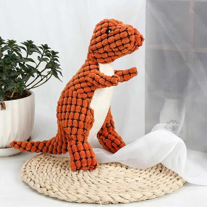 2019 Hot Pet Dinosaur Shape Plush Chew Molar Squeaky Toys for Dogs Puppy Toys to Clean the Teeth Top High Quality
2019 Hot Pet Dinosaur Shape Plush Chew Molar Squeaky Toys for Dogs Puppy Toys to Clean the Teeth Top High Quality
